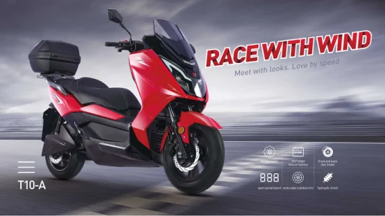 Big Power E-Motorrad mit 72V120ah 8000W Lithiumbatterie, Sport-Rennmotorrad, Hochgeschwindigkeits-Elektromotorrad mit 120 km/h