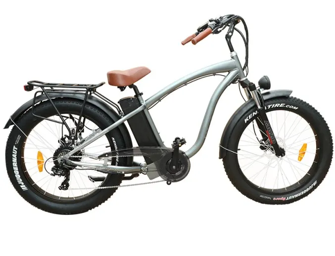 750W 4,5-Zoll-Hochgeschwindigkeits-Fettreifen-Elektro-Mountainbike Günstiges Herren-Strandkreuzer-Fahrrad